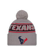 New Era Houston Texans NFL Sideline Grey kötött sapka