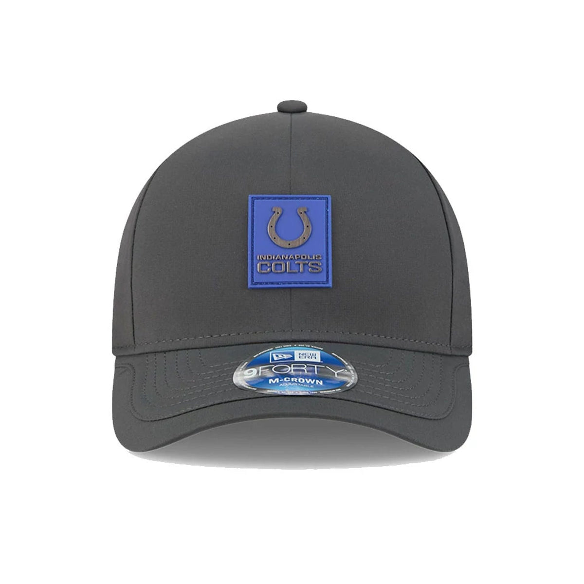 New Era Indianapolis Colts NFL Sideline 2025 Charcoal 9FORTY M-Crown - baseball sapka