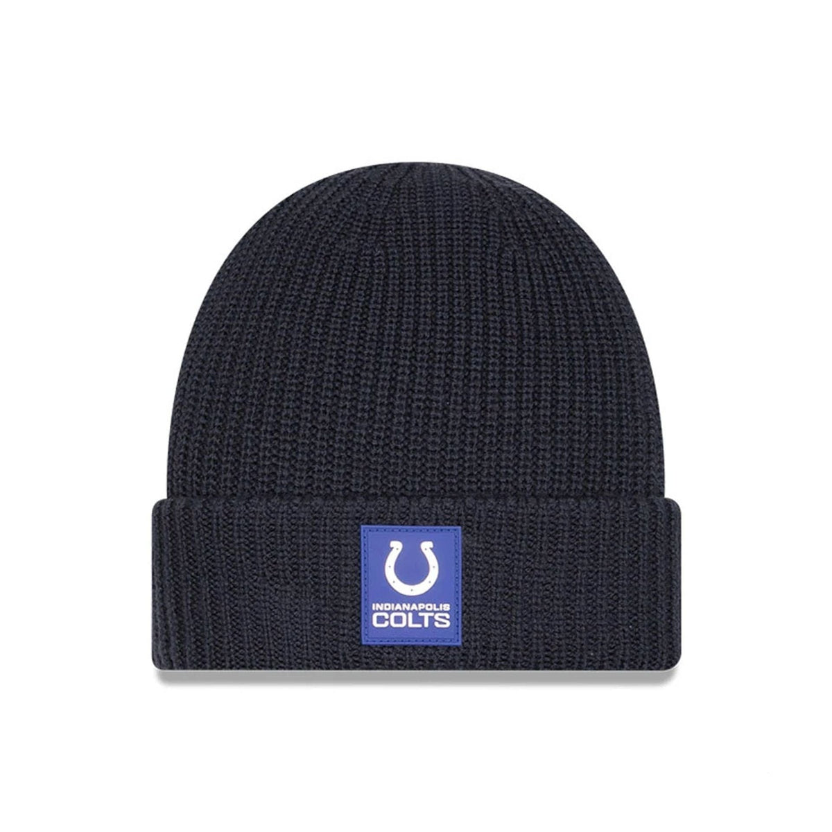 New Era Indianapolis Colts NFL Sideline Charcoal Cuff Knit - kötött sapka