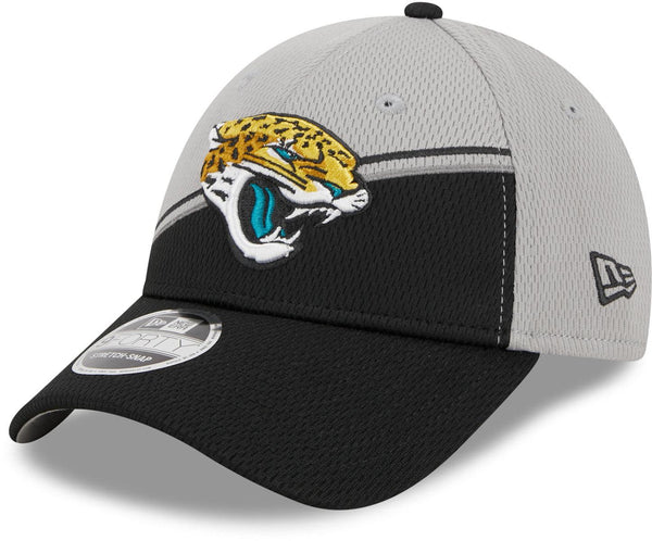 New Era Jacksonville Jaguars NFL Sideline 2023 Grey 9FORTY Stretch Snap baseball sapka - Sportmania.hu