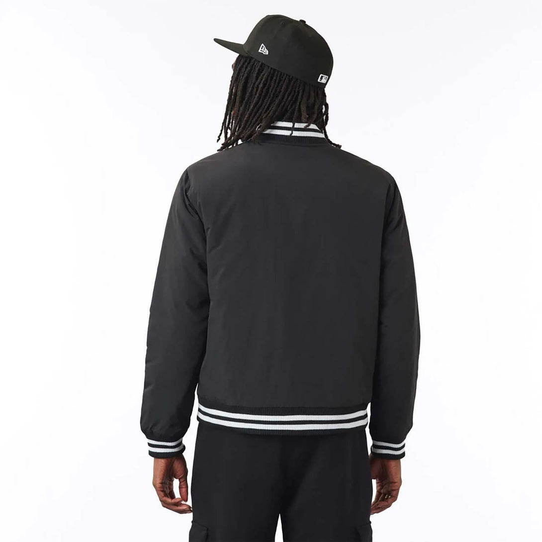 New Era JAKNA MLB TEAM BOMBER JKT NEYYAN BLKWHI Kabát - Sportmania.hu