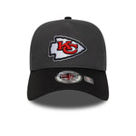New Era Kansas City Chiefs NFL Charcoal 9FORTY E-Frame baseball sapka