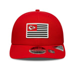 New Era Kansas City Chiefs NFL Flag Red 9SEVENTY Stretch Snap sapka