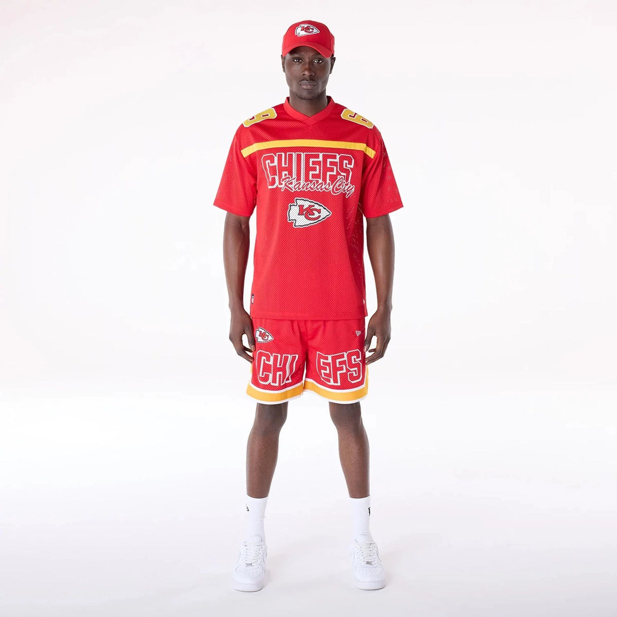New Era Kansas City Chiefs NFL Mesh Red Short