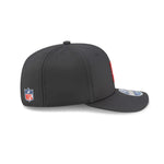 New Era Kansas City Chiefs NFL Sideline 2025 Charcoal 9SEVENTY Stretch Snap - baseball sapka