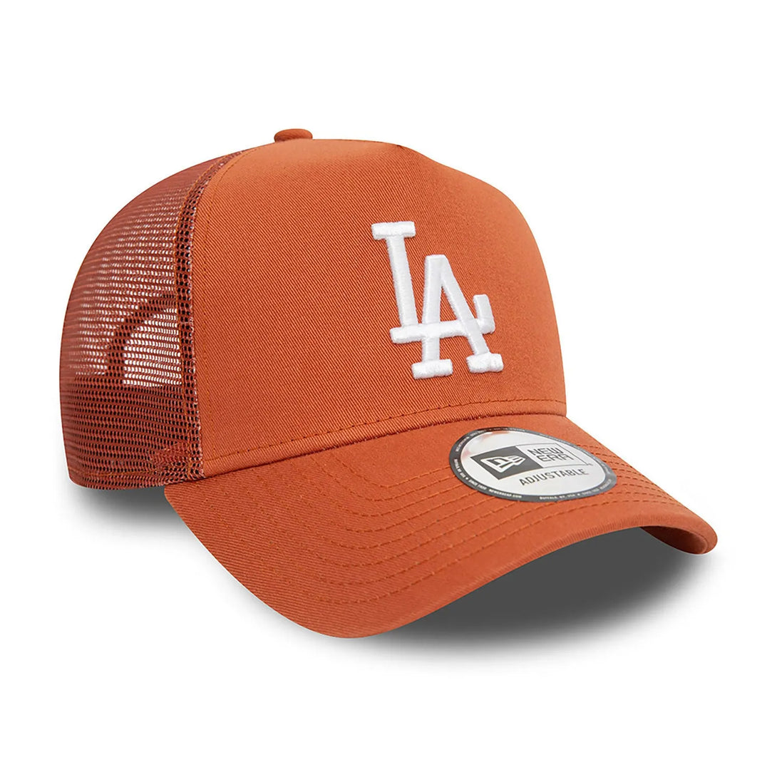 New Era LA Dodgers League Essential Brown A-Frame Trucker sapka - Sportmania.hu