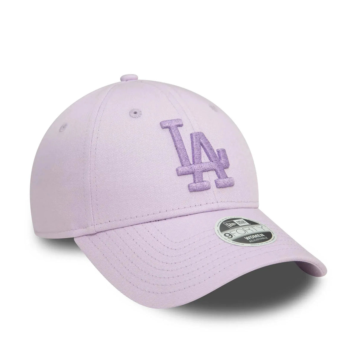 New Era LA Dodgers Metallic Logo Pastel Purple 9FORTY baseball sapka, női