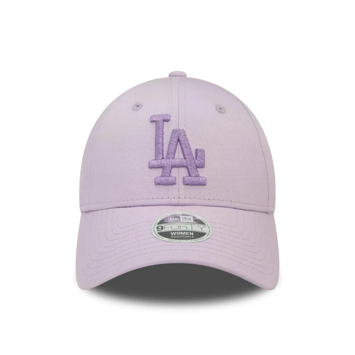New Era LA Dodgers Metallic Logo Pastel Purple 9FORTY baseball sapka, női