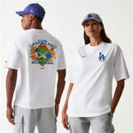 New Era LA Dodgers MLB Baseball Graphic White Oversized póló