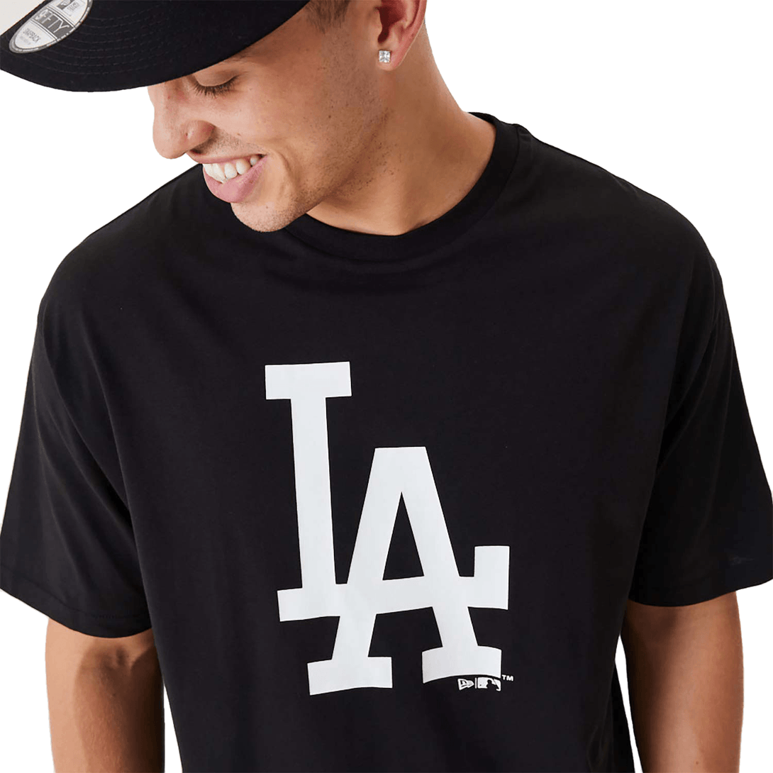 New Era LA Dodgers MLB League Essential Black Oversized póló - Sportmania.hu
