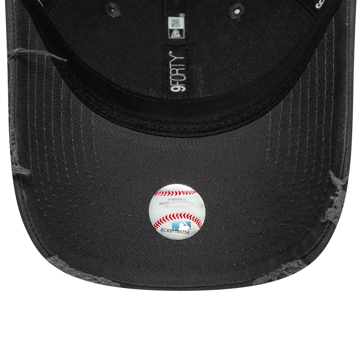 New Era LA Dodgers MLB Washed Distressed Charcoal 9FORTY baseball sapka