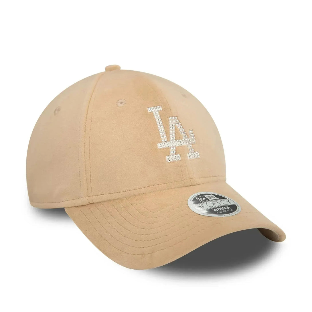 New Era LA Dodgers Velour Diamante Light Beige 9FORTY baseball sapka, női - Sportmania.hu