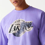 New Era LA Lakers NBA All Over Print Infill Purple Oversized póló - Sportmania.hu
