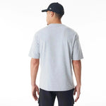 New Era LA Lakers NBA Flame Print Grey Oversized férfi póló