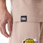 New Era LA Lakers NBA Graphic Beige Oversized férfi póló