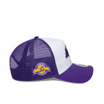 New Era LA Lakers Side Patch Purple 9FORTY A-Frame Trucker sapka - Sportmania.hu