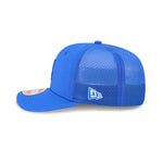 New Era LA Rams NFL Sideline 2025 Bright Blue 9SEVENTY Trucker Stretch Snap - baseball sapka