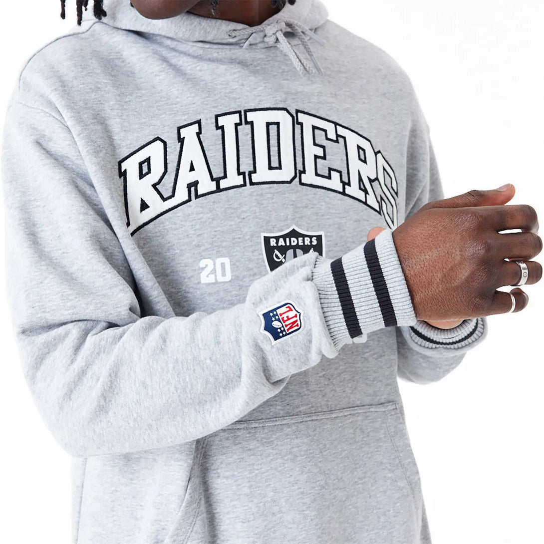 New Era Las Vegas Raiders NFL Grey Oversized pulóver kapucnis pulóver - Sportmania.hu