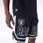 New Era Las Vegas Raiders NFL Mesh Black Short
