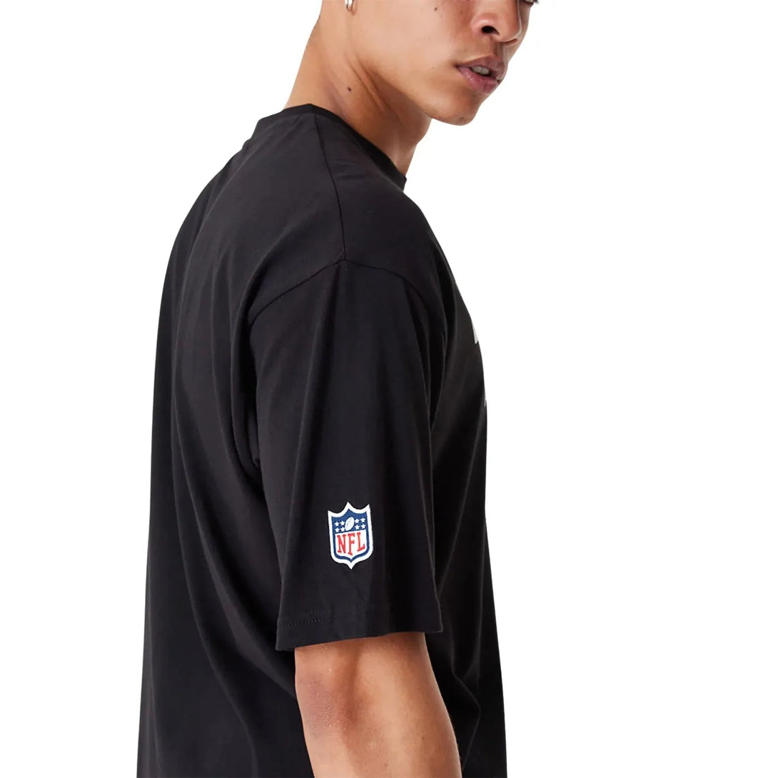 New Era Las Vegas Raiders NFL Script Black Oversized Póló - Sportmania.hu