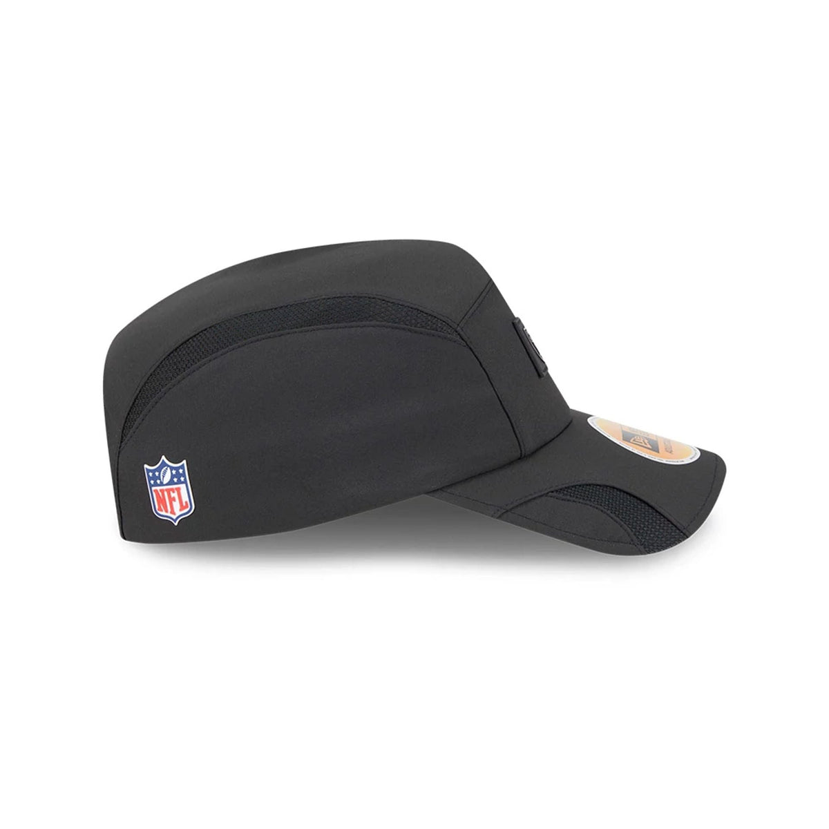 New Era Las Vegas Raiders NFL Sideline 2025 Black Runner - baseball sapka