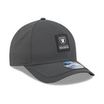 New Era Las Vegas Raiders NFL Sideline 2025 Charcoal 9FORTY M-Crown - baseball sapka