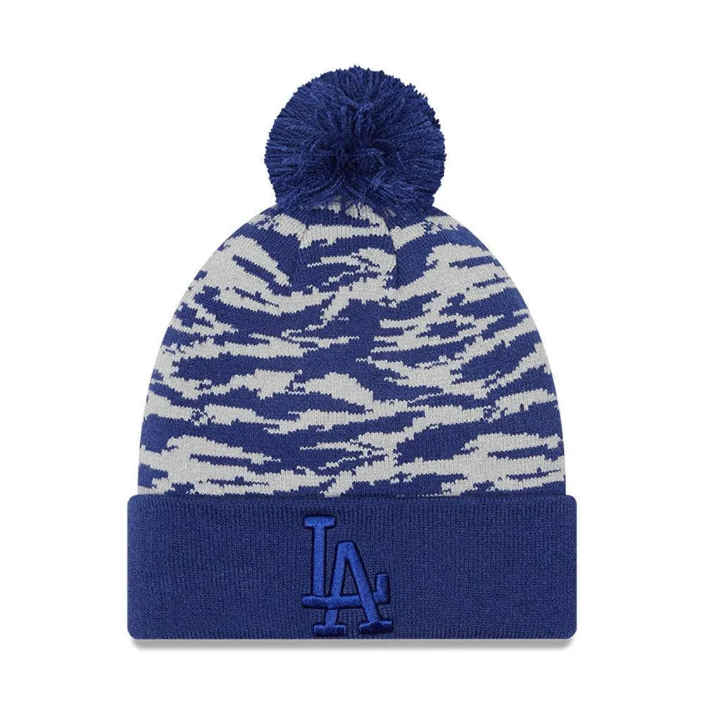 New Era Los Angeles Dodgers Tiger Camo kötött sapka