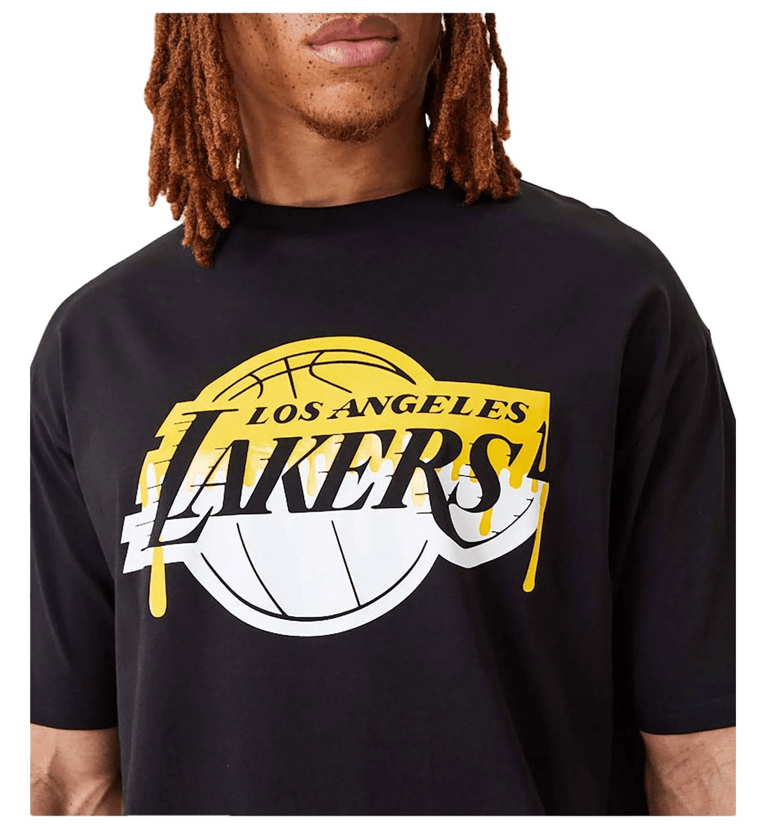 New Era Los Angeles Lakers NBA Drip Logo Black Póló - Sportmania.hu