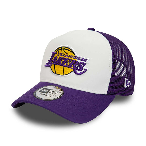 New Era Los Angeles Lakers Team Colour Purple A-Frame Trucker sapka - Sportmania.hu