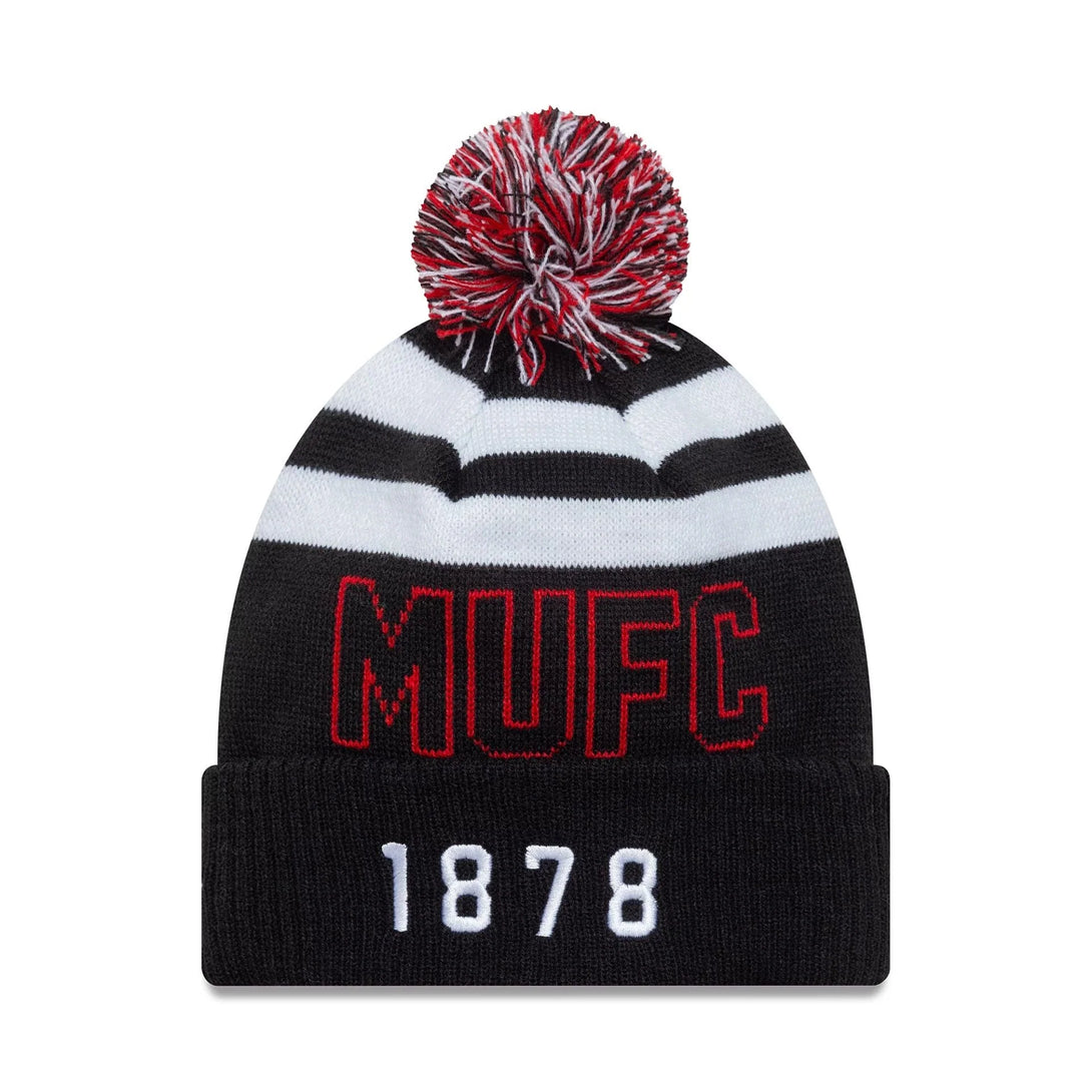 New Era Manchester United FC Side Stripe Cuff Knit Beanie kötött sapka - Sportmania.hu
