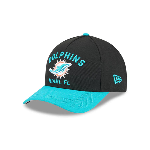 New Era Miami Dolphins 2025 Draft 9FORTY M-Crown A-Frame Snapback sapka