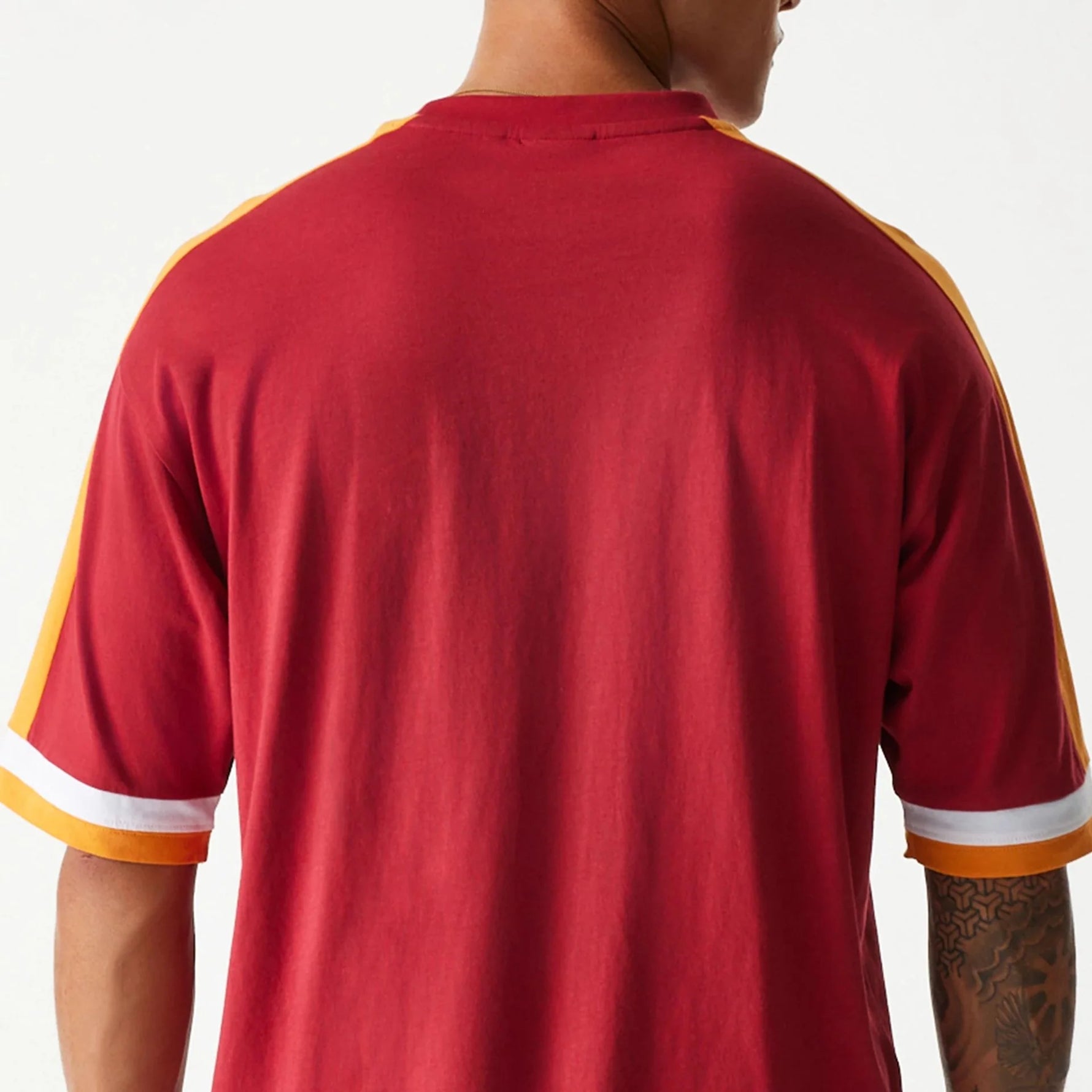 New Era Miami Heat NBA Panel Dark Red Oversized póló - Sportmania.hu