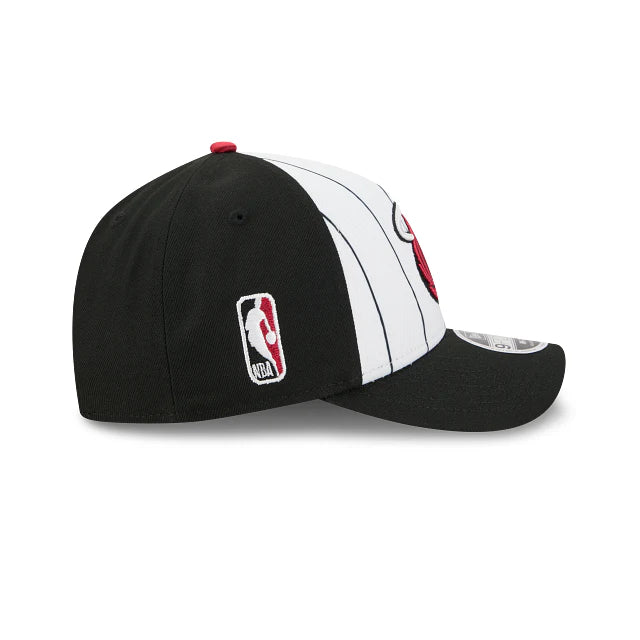 New Era Miami Heat NBA Tip Off 2025 Black 9FORTY M-Crown A-Frame Baseball sapka