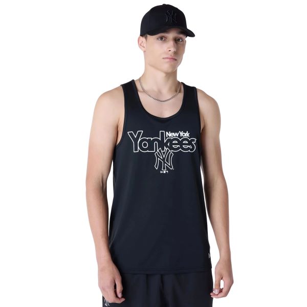 New Era Mlb Essentials Tank Neyyan Blk férfi atléta