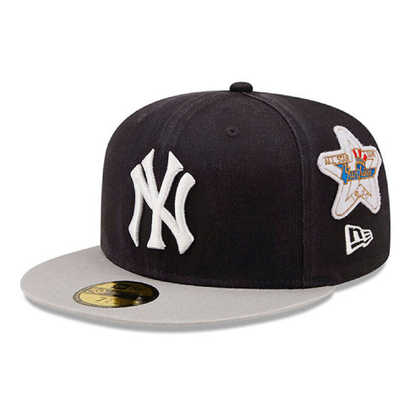 New Era MLB New York Yankees Coop Grey Patch 59FIFTY fullcap - Sportmania.hu