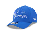 New Era NBA Dallas Mavericks Draft 2025 9FORTY White baseball sapka