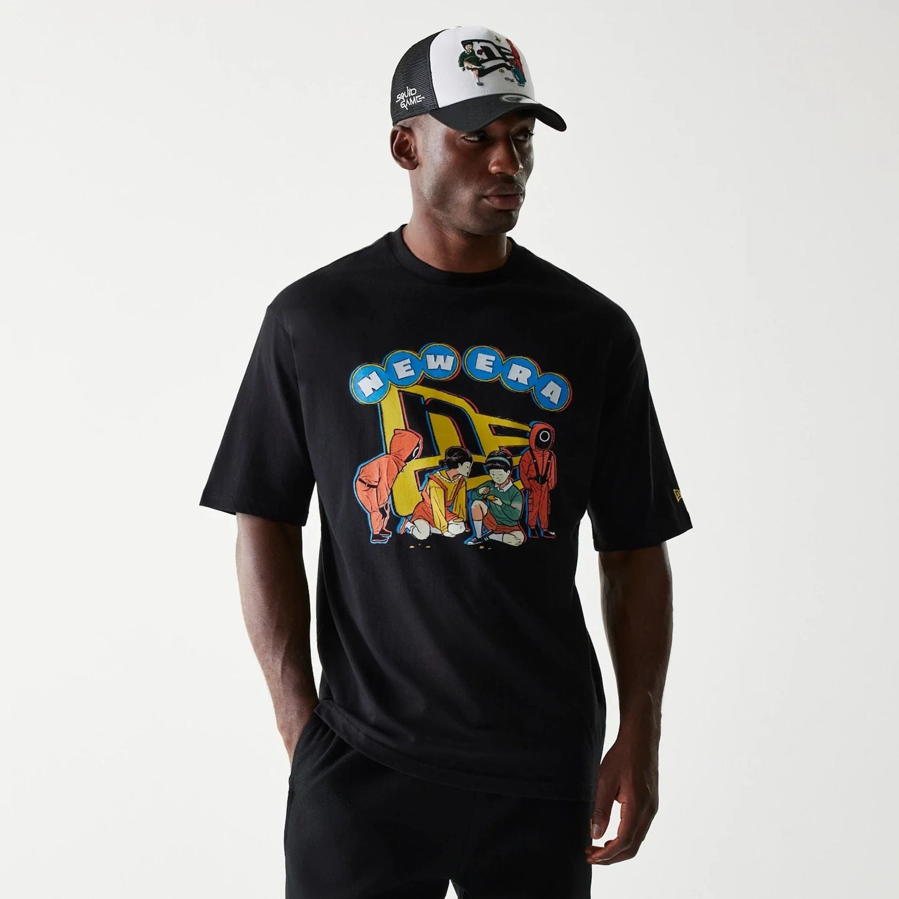 New Era Netflix Squid Game Black Oversized póló - Sportmania.hu