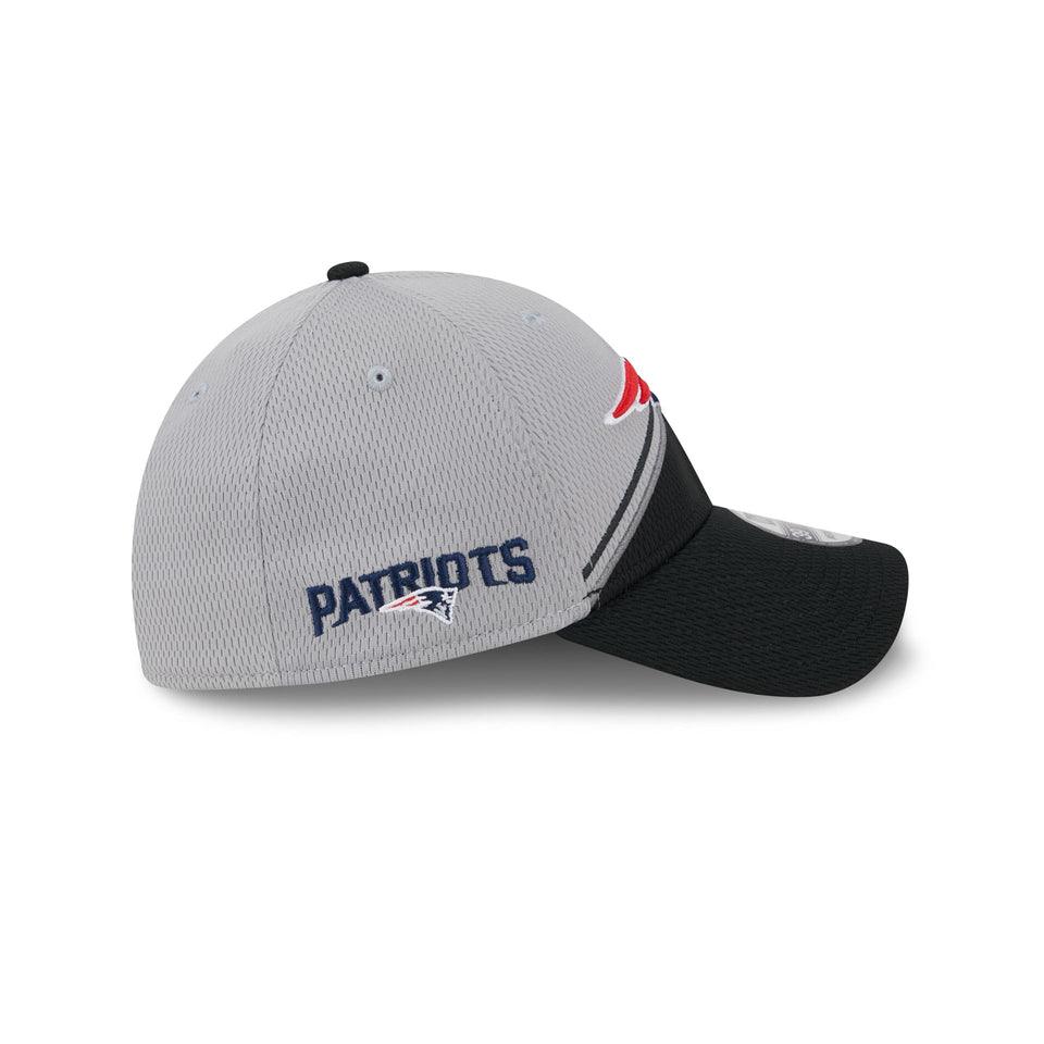 New Era New England Patriots NFL Sideline 2023 Grey 39THIRTY Stretch Fit Baseball sapka - Sportmania.hu