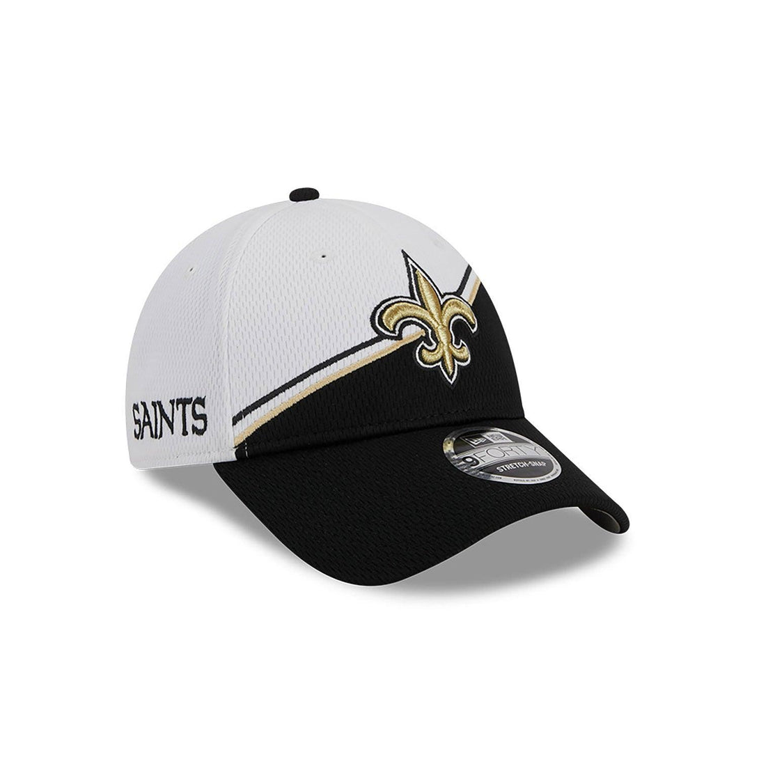 New Era New Orleans Saints NFL Sideline 2023 White 9FORTY Stretch Snap baseball sapka - Sportmania.hu