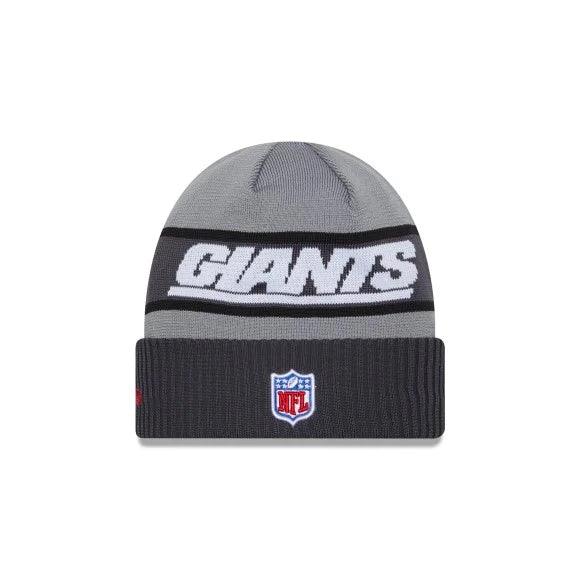 New Era New York Giants NFL Sideline 2023 Grey Cuff Knit Beanie kötött sapka - Sportmania.hu