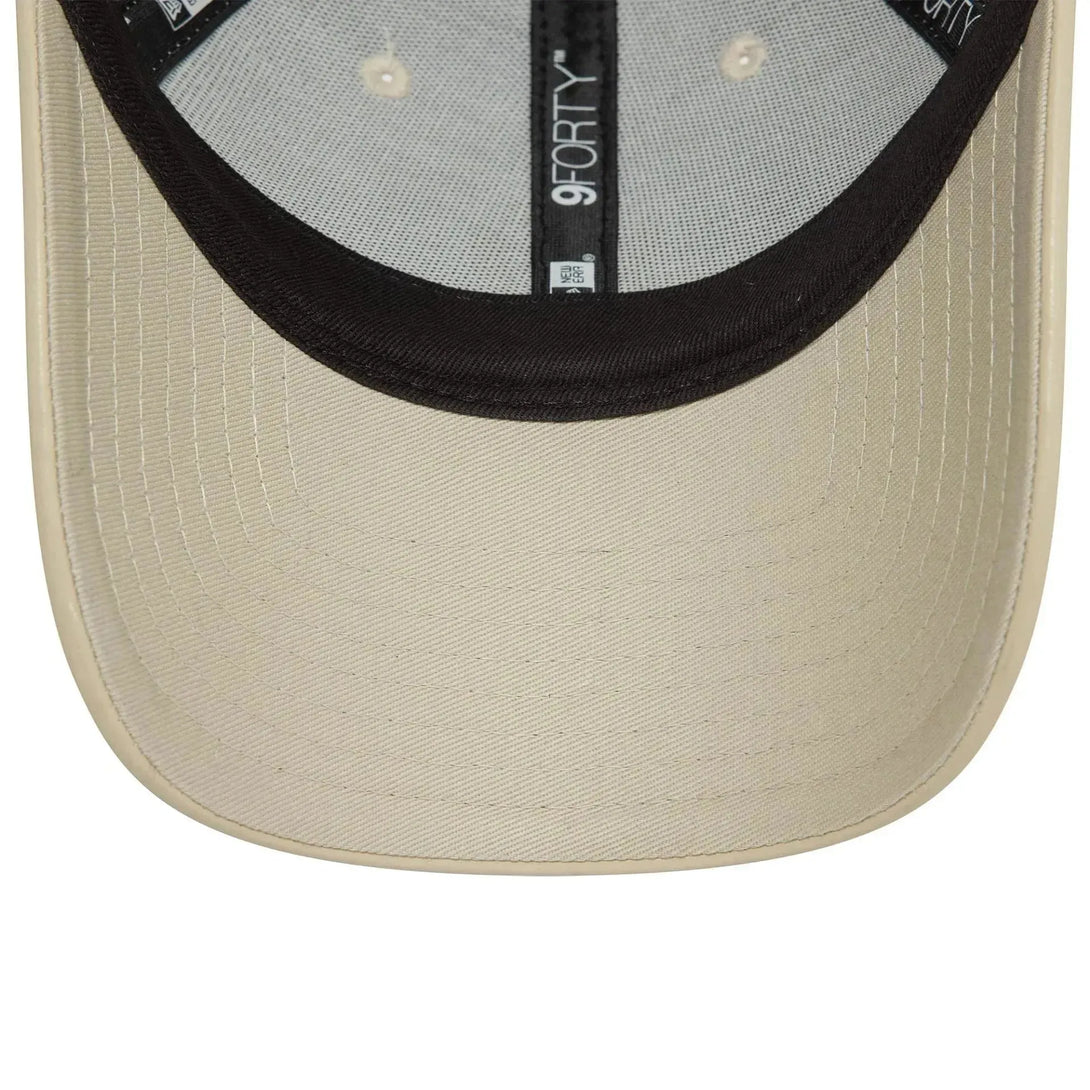 New Era New York Yankees Beige 9TWENTY baseball sapka, női, műbőr - Sportmania.hu
