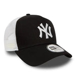 New Era New York Yankees Clean Black A-Frame Trucker Baseball 11588491
