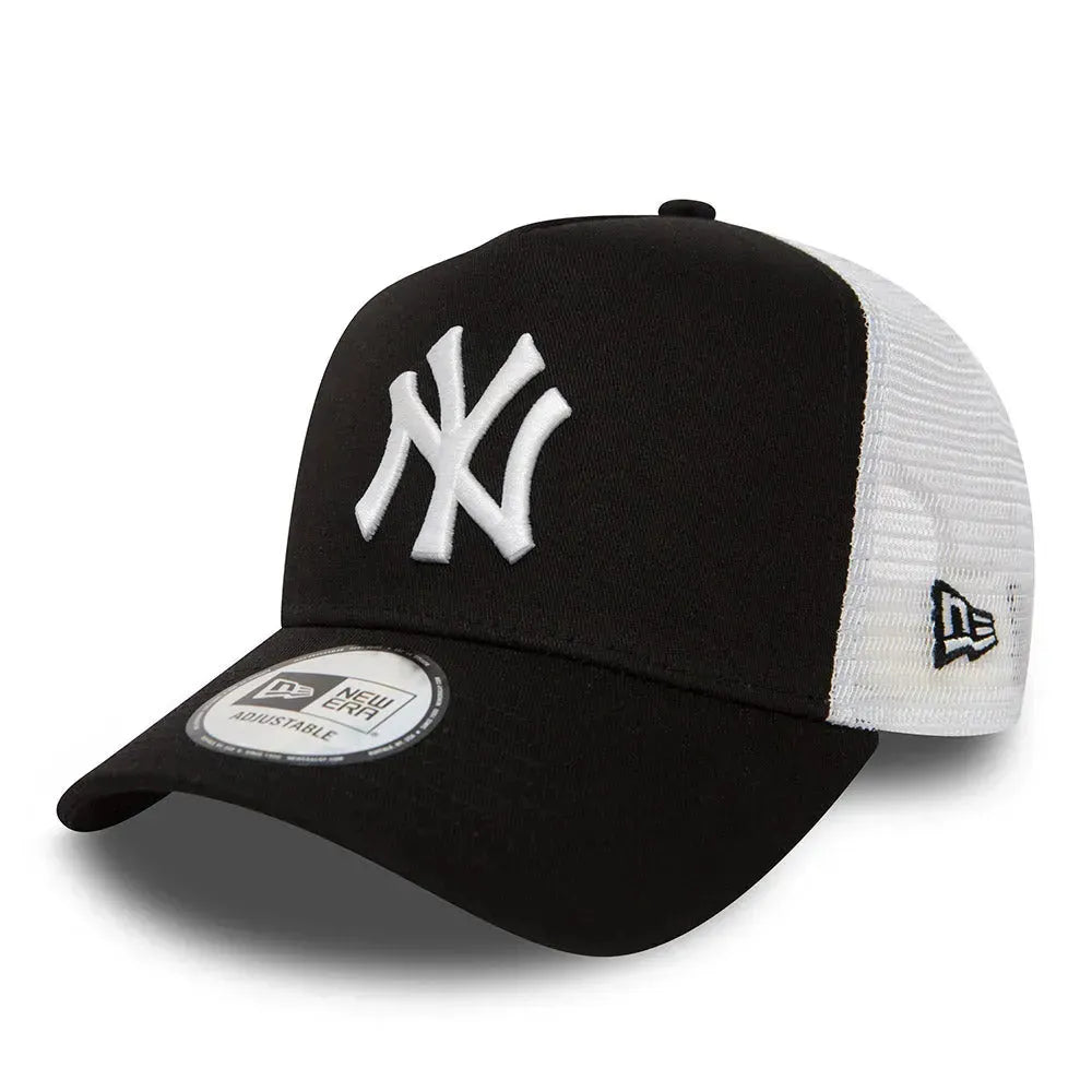 New Era New York Yankees Clean Black A-Frame Trucker sapka Baseball sapka - Sportmania.hu