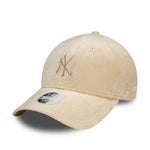New Era New York Yankees Diamante Cream 9FORTY bársony baseball sapka, női