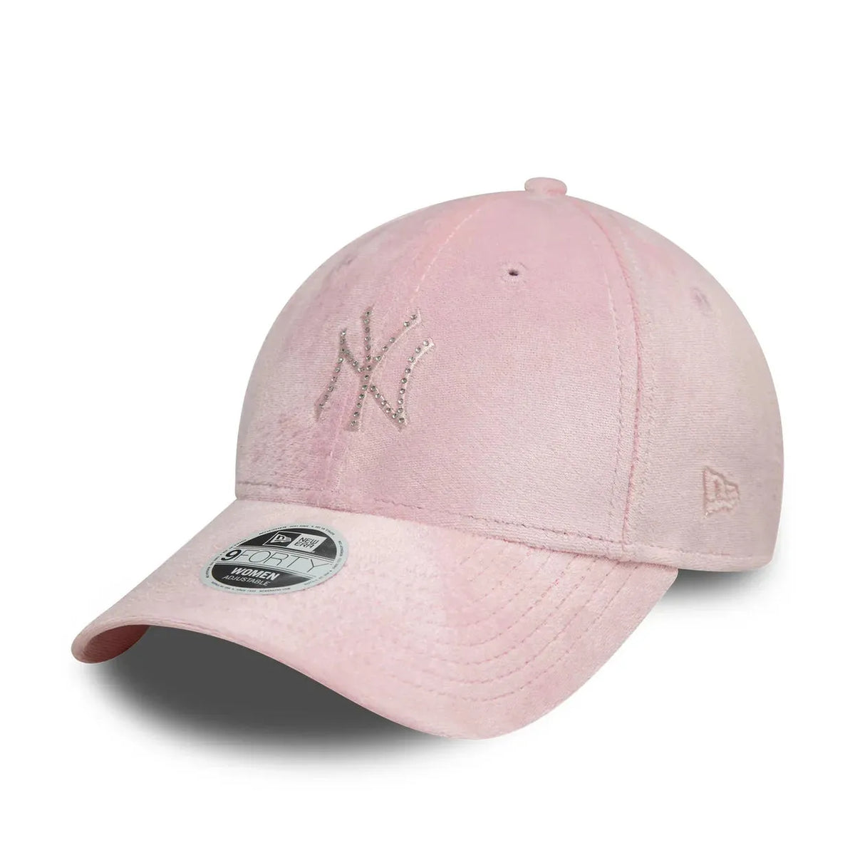New Era New York Yankees Diamante Pink 9FORTY bársony baseball sapka, női