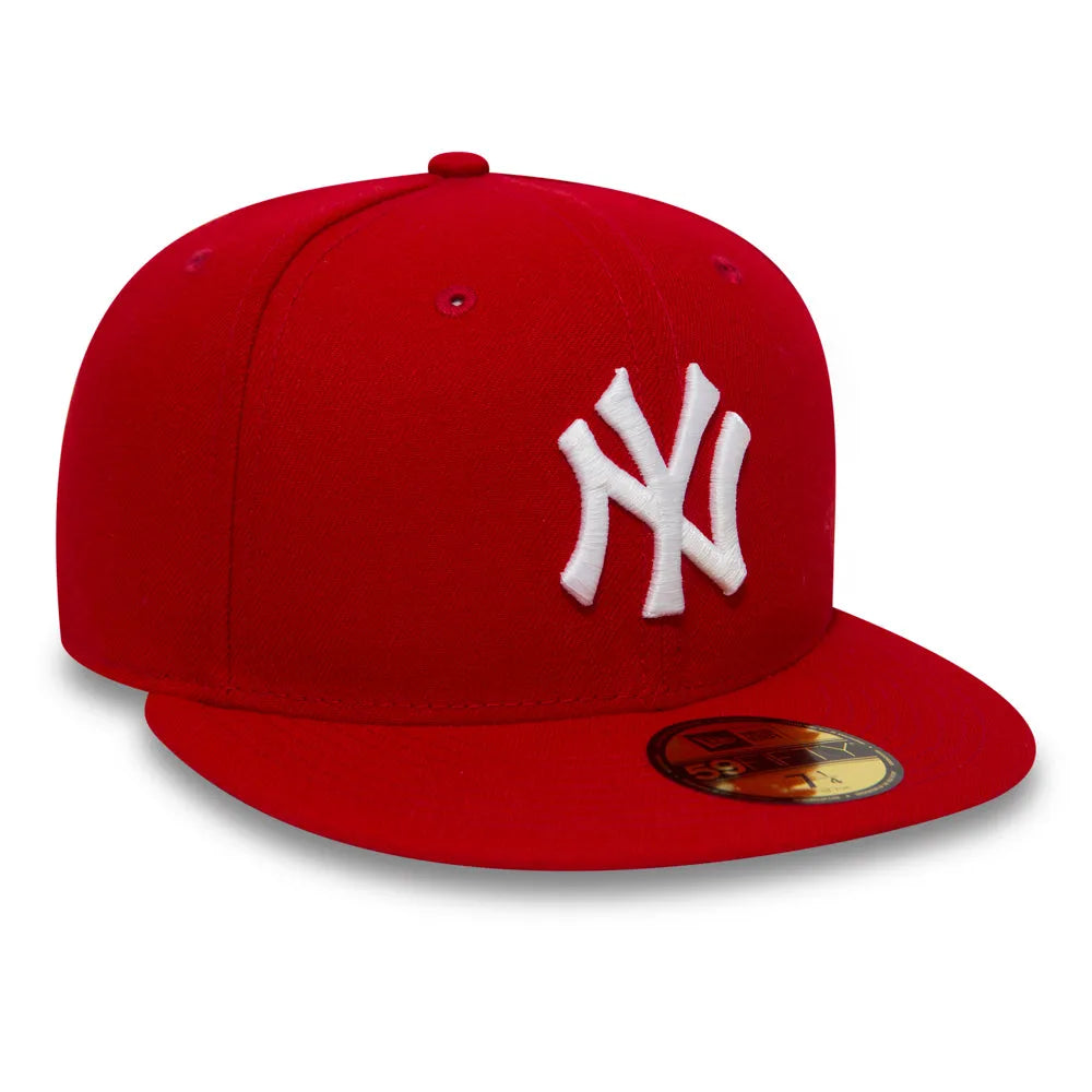 New Era New York Yankees Essential Red 59FIFTY fullcap Baseball Baseball sapka - Sportmania.hu
