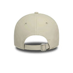 New Era New York Yankees Faux Leather Light Beige 9FORTY műbőr baseball sapka, női