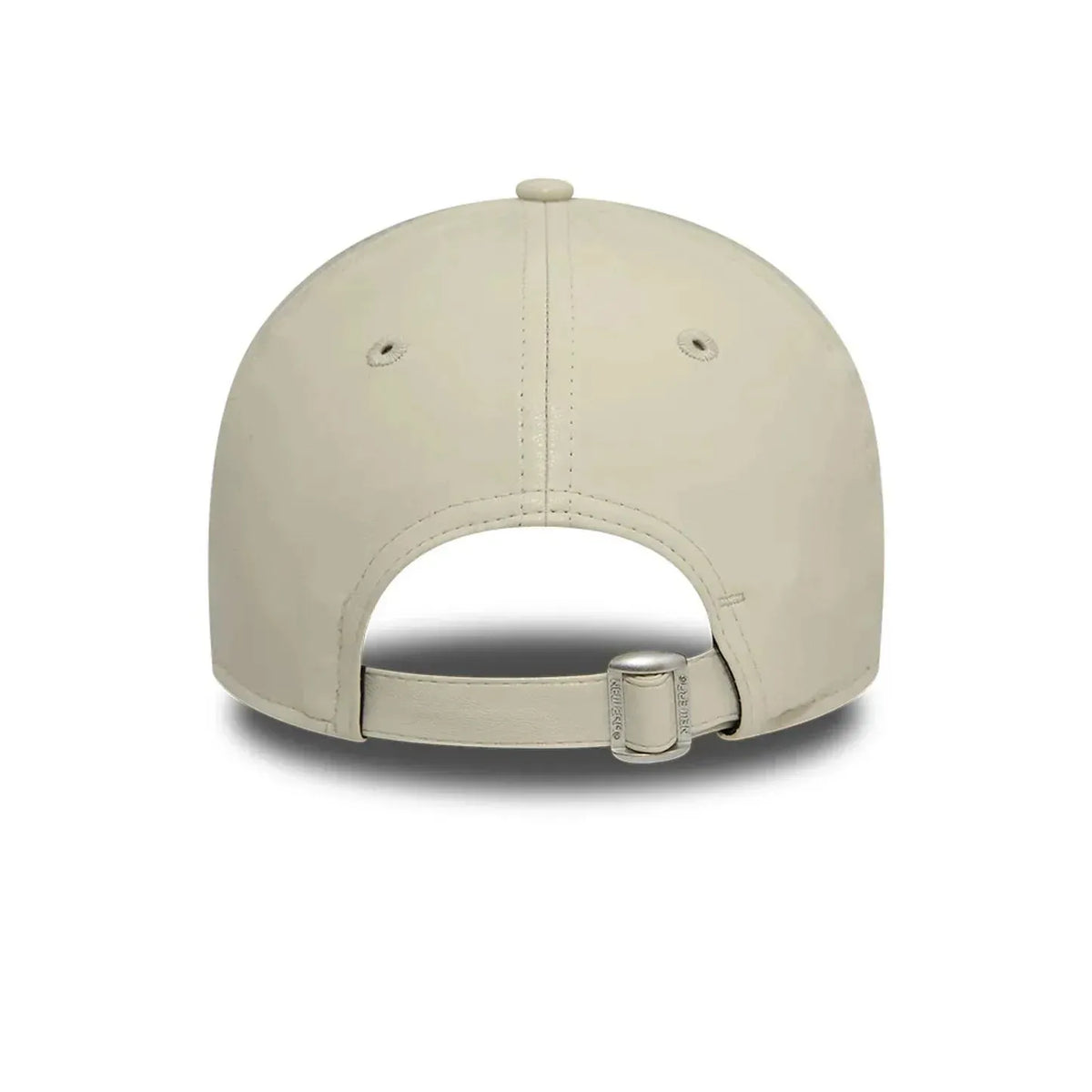 New Era New York Yankees Faux Leather Light Beige 9FORTY műbőr baseball sapka, női