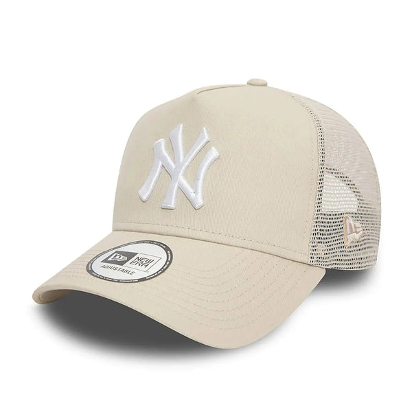 New Era New York Yankees League Essential Brown A-Frame Trucker Sapka Baseball sapka - Sportmania.hu