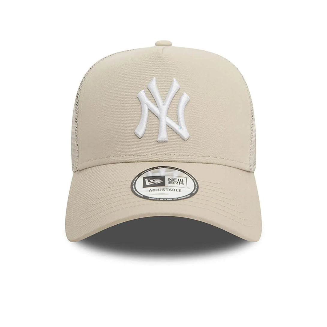 New Era New York Yankees League Essential Brown A-Frame Trucker Sapka - Sportmania.hu